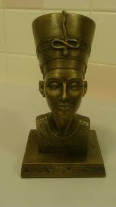 2000 Veronese Bronzed Resin Egyptian Queen NEFERTITI Bust | eBay