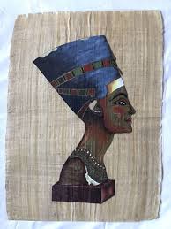 Genuine Egyptian Papyrus Paper Hand Painted 24"X17" | eBay