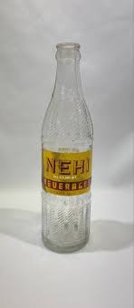 1945 Vintage Nehi Beverage Soda 12 Ounce Bottle Embossed ...