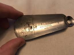 Hoosier Mer. Co. Vintage Advertising Shoe Horn, Richmond ...