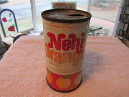 NEHI Orange SS Juice-Tab Soda Can | eBay