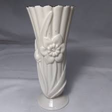 LENOX Vase Ivory Porcelain Floral Flower Vintage | eBay