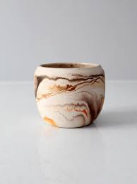 Vintage Nemadji Pottery Vase | Chairish