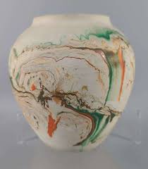 Early Nemadji Pottery Vase, 8" - Mayo Auction & Realty