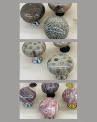 Favosites Natural Cabinet Knob - Charlevoix Stone - Drawer ...