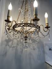 1940s Crystal Antique Chandeliers, Sconces & Lighting Fixtures for sale | eBay