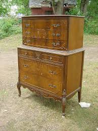 Gimbel Bros French Bedroom Dresser Chest Carved Roses Inlaid Burl Walnut 1930s - Etsy