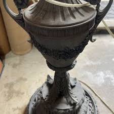 Vintage Floor Lamp 1960s Wescal Column Trophy Floral Ornate Brass Metal 5' Tall - 62” for Sale in Los Angeles, CA - OfferUp