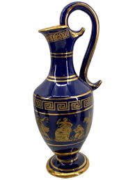 Sold at Auction: Greek Neofitou 24K Gold Decorated Tea Set