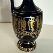 Cobalt Blue Handmade Greece Vase - Etsy