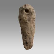 Sold at Auction: Ancient Near Eastern, Mesopotamian Terracotta Plaque with Figure c.1900 BC.