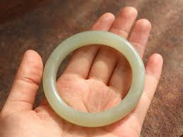 A1073 Inside Diameter 60 MM Chinese Hetian Jade Bracelet ...