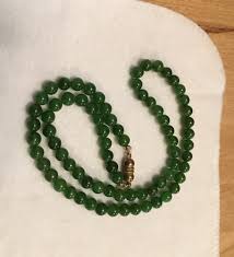 Jade Jewelry Set: Stud Earrings, Leaf & Heart Pendants ...