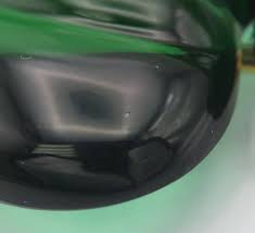 Baccarat Crystal Pendant Heart Clear green Necklace Choker ...