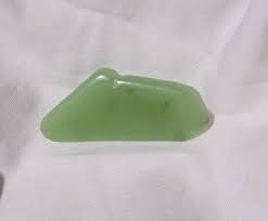 PALE GREEN SIBERIAN NEPHRITE JADE PRE FORME SMALL CAB 5.75 ...