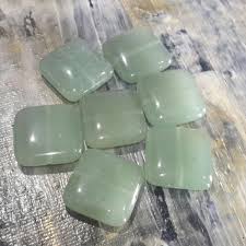 Natural Green Aventurine, Square 20x20x6mm, 10 pieces, Free ...