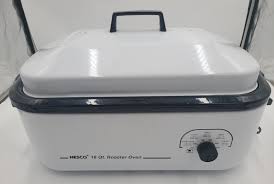 NESCO 18 Qt Roaster Oven Bake Slow Cook Electric 4208 Tested ...