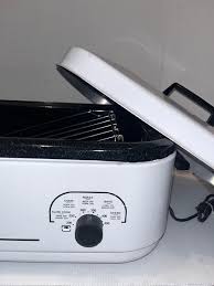 NESCO 18 Quart Roaster Oven Vintage White | Mercari