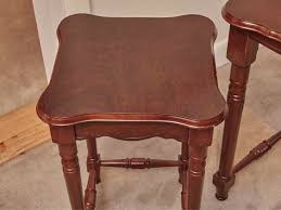 Pair Of Cherry Nesting Side Tables – Furniture Consignment ...