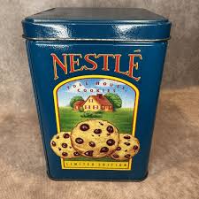 Vintage Tin Nestle Toll House Limited Edition Cookies ...