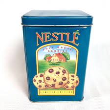 Nestle Toll House Cookies Morsels Tin Can Canister Goodness ...