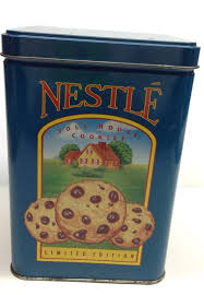 Vintage Nestle Toll House Cookie Tin: 1990 Limited Edition ...