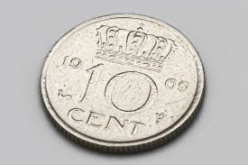 Netherlands 10 Cents 1969 Coin, Nickel Coin, Queen Juliana ...