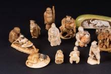 Sold at Auction: A Collection of 31 Japanese Netsukes and ...