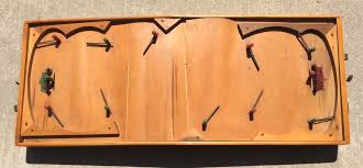Vintage 1930's Wooden Hockey Game Munro Toronto Canada | eBay