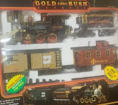 Vintage 1996 Gold Rush Express Train Set Number 186 In Box ...
