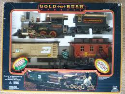 Gold Rush Express Vintage Train Set Number 186, includes 4 ...