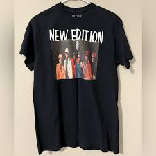 New Edition R&B group gildan medium women's casual short ...