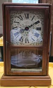 Mantel Clock By New England Clock Co Battery Operated | eBay