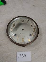 NEW HAVEN TAMBOUR MANTLE CLOCK DIAL & BEZEL & GLASS | eBay