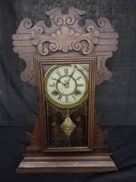 Antique Waterbury Easton Parlor Kitchen Mantle Clock With ...