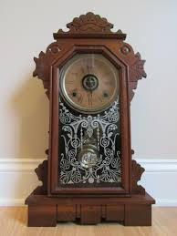 Rare Antique Gingerbread Clock Ansonia and 43 similar items
