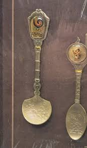 1988 Olympics Seoul South Korea Collector Antique Brass Spoon Set Of 3 in Box | eBay