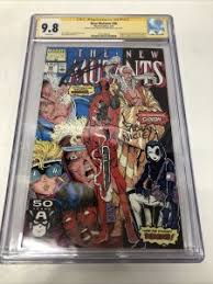 New Mutants (1991) # 98 (CGC 9.8 SS) Signed Rob Liefeld • Fabian Nicieza •Marvel | Comic Books - Copper Age, Marvel, New Mutants, Superhero / HipComic