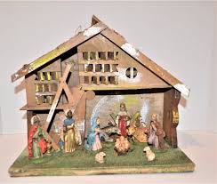 Italian Depose Crèche, Manger Scene, Nativity Set - Etsy