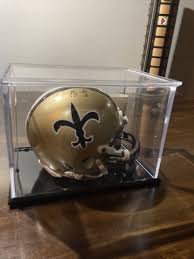 Aaron Brooks Signed Mini Helmet •with Case• New Orleans ...