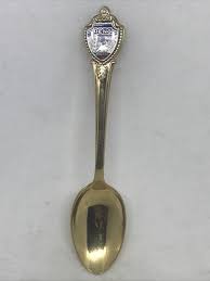 Vintage Reno Nevada Decorative Golden Spoon Collectible ...
