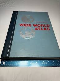 VTG 1979 Reader's Digest Wide World Atlas Rand McNally ...