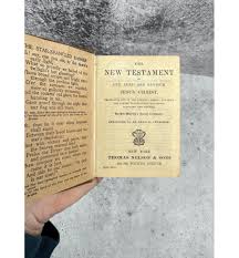 Sold at Auction: WWI WW1 Soldier Pocket New Testament Bible