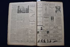 1926 APARIL 4 NEW YORK HERALD TRIBUNE NEWSPAPER -TOURIST ...