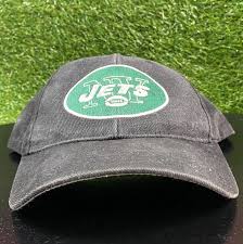 Vintage New York Jets Snapback Hat Made Usa OSFA NFL ...