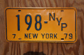1979 New York NYP Matrícula naranja - New York PRESS # 198 - Etsy España