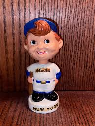 New York Mets Mini Nodder 1961-62 - Gem Near Mint - Central PA Nodders