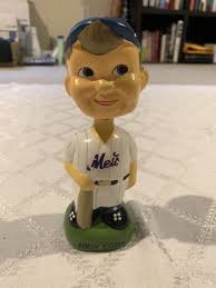VINTAGE RARE TEI 1999 MLB NY METS BASEBALL COLLECTION HANDCRAFTED BOBBLE HEAD | eBay