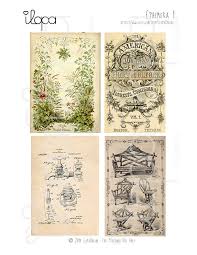 Printable Vintage Ephemera Kit - Garden, Vintage Tags ...