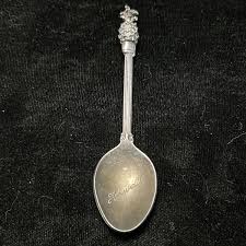 Vintage Florida Pineapple Tip Souvenir Silver Plate Spoon W.A.P. W. Gt. Britain | eBay